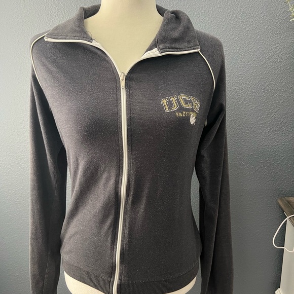 Vintage UCF Knights Track Jacket Size L/XL - Picture 1 of 6